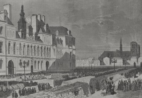 France. Paris Commune. Popular revolutionary movement that took power in Paris from 18 March to 28