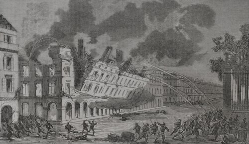 France. Paris Commune. Popular revolutionary movement that took power in Paris from 18 March to 28