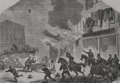 France. Paris Commune. Popular revolutionary movement that took power in Paris from 18 March to 28