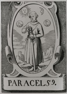Paracelsus (1493-1541). German-Swiss physician. Portrait after an engraving by Jean de Vries.
