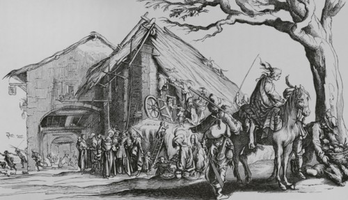 The stopping place of the gypsies: the fortune-tellers (La halte des bohemiens: les diseuses de