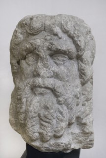 Zeus. Head of a marble statue. Second half of the 2nd century AD. From Gigen (Ulpia Oescus), Pleven