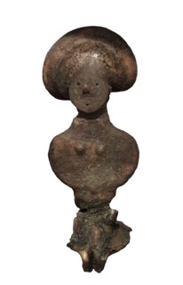 Bronze Age. Anthropomorphic figurine. Tarxien Cemetery Phase (2400 BC to 1500 BC). National Museum