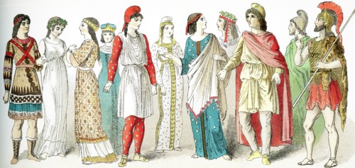 The figures in this illustration, which dates to 1882, represent people living in Asia Minor