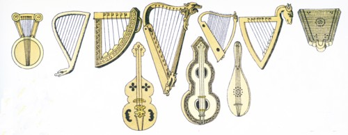 The artifacts pictured here date from 1000 to 1100 A.D. They are from left to right, top to bottom: