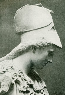 This photo dates to 1897 or earlier and shows the Pallas of Velletri, which is housed in Munich.