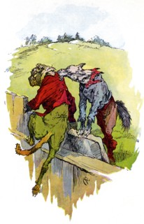 J.M. Conde illustrated the tales of the legendary Greek Fablist Aesop, including the story of the