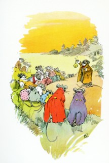 J.M. Conde illustrated the tales of the legendary Greek fablist Aesop.The one here is ""Bell the