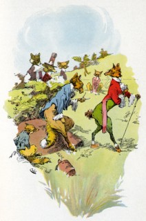 J.M. Conde illustrated the tales of the legendary Greek fablist Aesop, including the story of the