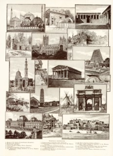 Examples of Architecture (1900): 1. mosque of st Sophia, Constantinople (Byzantine); 2. modern