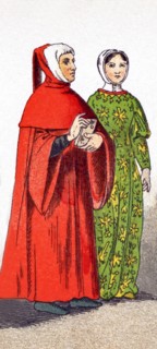 The Italians pictured here date to A.D. 1300 and are: the poet and scholar and one of the earliest