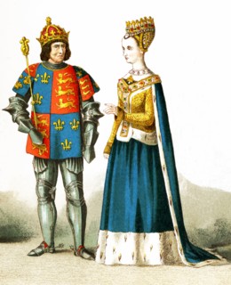 This illustration shows England's King Richard III (1483-1485) who was killed on Bosworth Field,