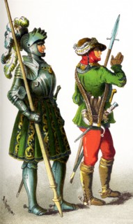 The figures represented here are Germans between 1500 and 1550. They are, from left to right: a