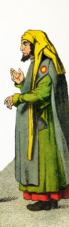 The figure represented here is a German Jew between 1500 and 1550. The illustration dates to 1882.