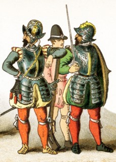 The figures represented here are all French people between 1550 and 1600. They are from left to