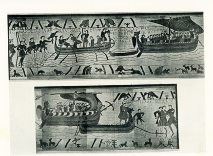 The Bayeux Tapestry is an embroidered cloth nearly 230 feet long and 20 inches tall that depicts