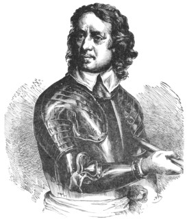 Oliver Cromwell (1599-1658) was the lord protector of England. A prominent Puritan in the English