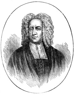 Cotton Mather (1663-1728) was a cergyman and writer, who assisted his father, British Puritan