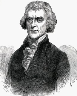One of the authors of the Declaration of Independence, Thomas Jefferson served as the third