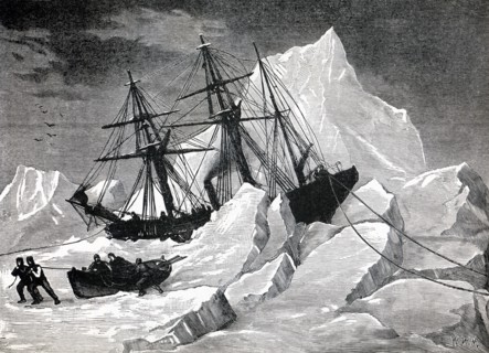 In July 1879, 33 U.S. Navy officers, enlisted men, and civilians set off on the Navy-operated but
