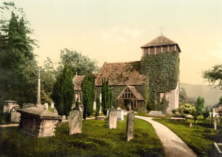 Vicinity of Wonastow Church.