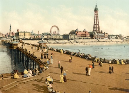 The tower in Blackpool.