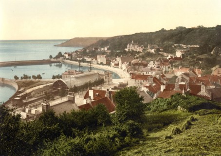 St. Aubins in Jersey.