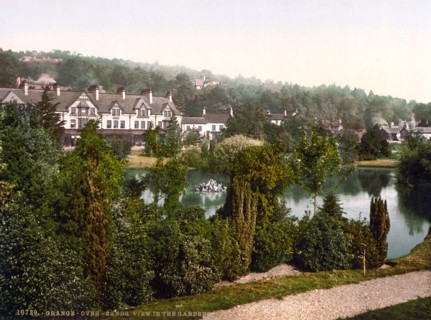 View in gardens.