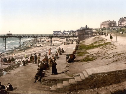 The promenade.