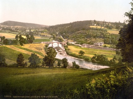 View towards Ross, Kerne Bridge.