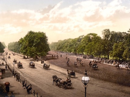 Rotten Row and Hyde Park Corner.