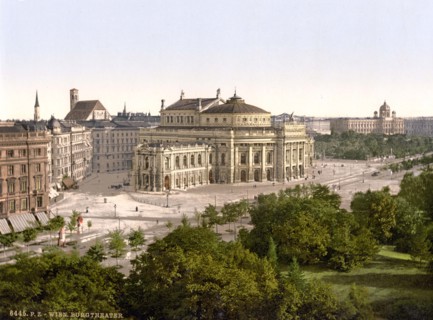 The Burgtheater.