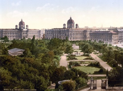 The Volksgarten.