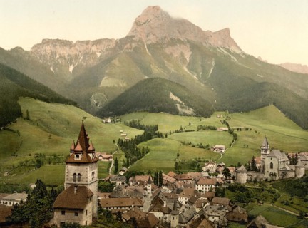 Place Eisenerz in Styria.