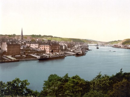 Seen from the East.