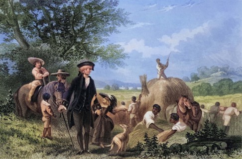 Washington in Mount Vernon.