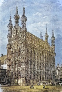 The town hall of Loewen.