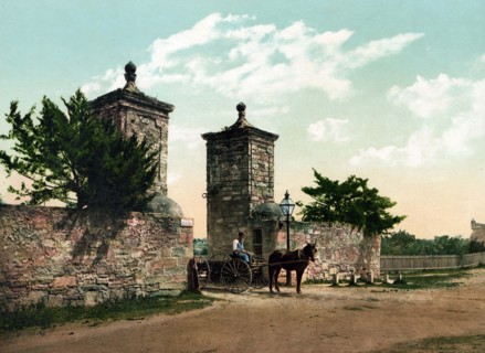 Old City gate.