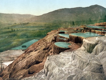 Pulpit Terraces from above.