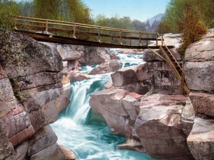 Upper Falls of the Ammonoosuc.