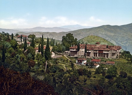 The monastery of Agia Lavra.