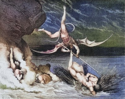 Illustration von Gustave Dore.
