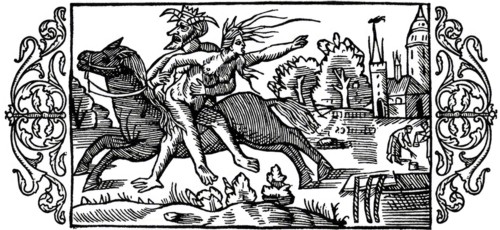 Olaus Magnus History of the Nordic Peoples. On the punishment of witches, 1555. The horned man