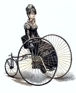 Ladies draisine from 1885.