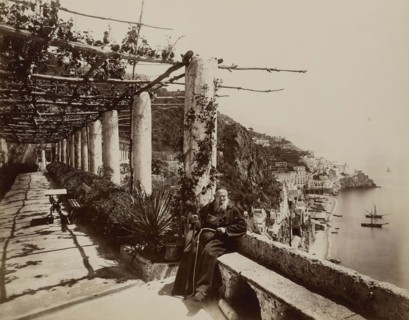 Grand Hotel, formerly Convento dei Cappuccini, Monastery, Amalfi, c. 1880, Italy, Historic,