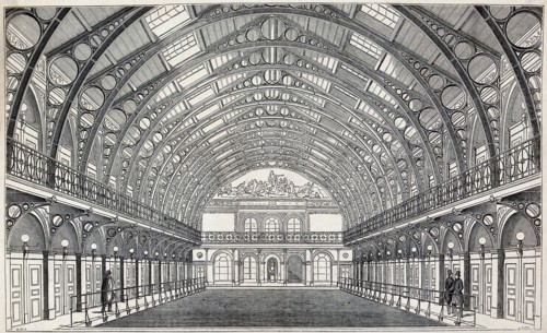 The interior of the Dianabad in Vienna.
