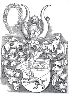 The Coat of Arms of Lorenz Staiber.