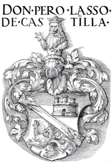 The coat of Arms of Don Pedro Lasso.