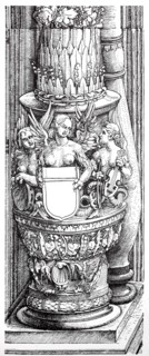The triumphal arch for the Emperor Maximilian.