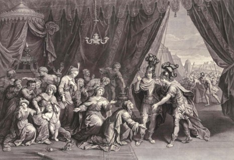 Alexander the Great with the family of Darius.